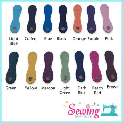SNAP BUTTON - EIGHT SHAPE-LEATHER-11CM(MULTICOLOR)